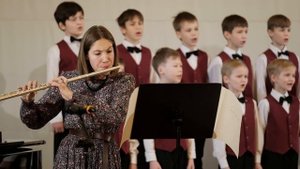 Ференц Шуберт, обработка Д. Мура «Санктус», партия флейты Екатерина Кречетова