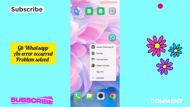Gb Whatsaap An unknown error occurred | gb whatsapp not opening congrats fixed смотреть онлайн