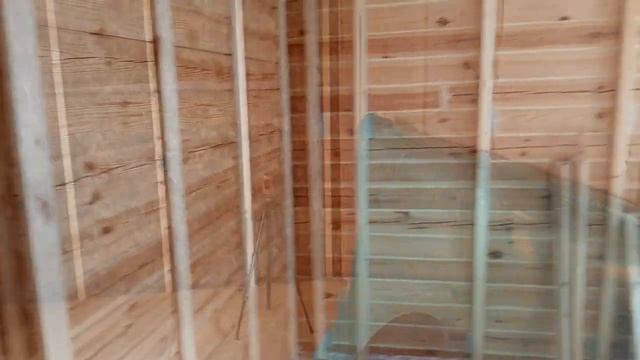 Обрешетка под ГКЛ по брусовым стенам. смотреть онлайн