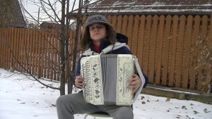 ПАГАНИНИ ,  МИША играет на ГАРМОШКЕ