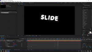 Как сделать Анимацию вылетающего текста в After Effects - After Effects tutorial