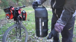 Герметичная сумка на вилку велосипеда от Bike and Bags