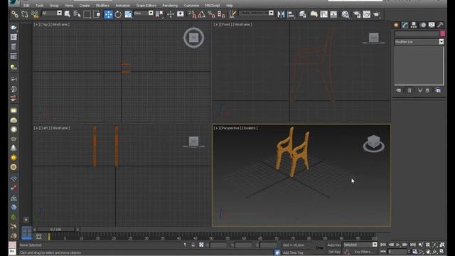 3ds Max для начинающих. Что нам стоит дом построить (урок 16 ). смотреть онлайн