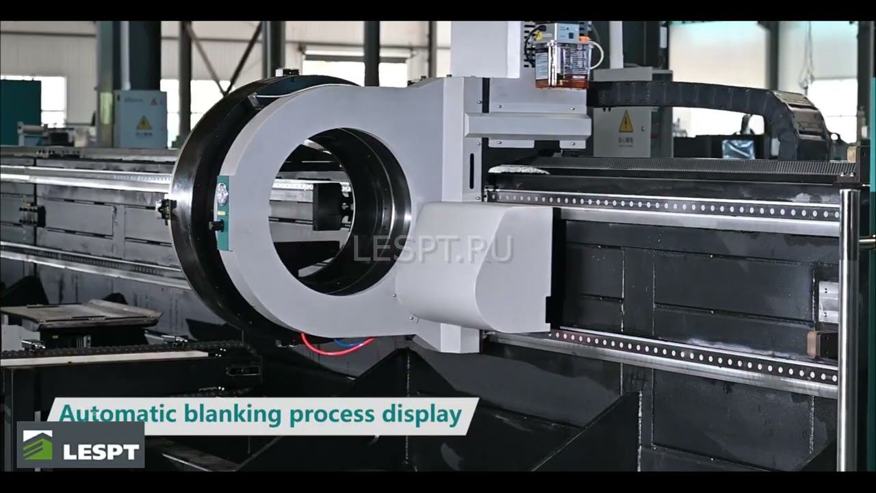 Оптоволоконная установка лазерного раскроя труб STEELMAC