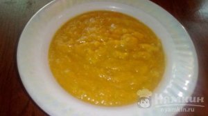 Овощное пюре из кабачков для детей от 1 года