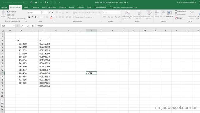Como inserir Zero à Esquerda Excel (2 Formas) смотреть онлайн