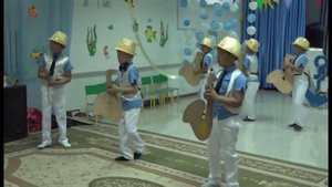 Танец с саксофонами Старшая группа