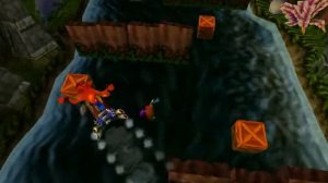 Crash Bandicoot 2 на 100% #18: Все коробки Air Crash (Белая гема).