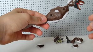 Лего кастом Нанукзавр  PREHISTORIC PLANET