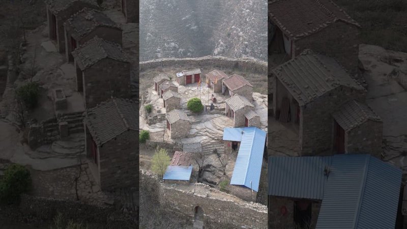 A hilltop village in the Taihang Mountains