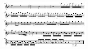 Play the Violin sheet music with Nathalie Stutzmann/Vivaldi: Agitata infido flatu