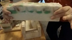 Cutting My Coconut Lime Verbena Soap