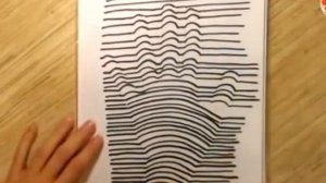 Простые рисунки  Как нарисовать 3 д руку  Оптическая иллюзия1