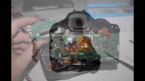 Разборка, ремонт фотоаппарата ( disassembly ) Canon EOS 1100D