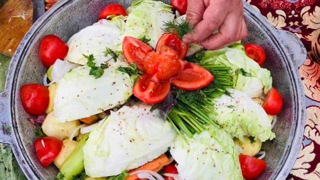 ОТДЫХ НА ПРИРОДЕ. ПАПА готовит димляму и ШАШЛЫК смотреть онлайн