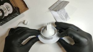 Точечный встраиваемый светильник MR16 с керамическим цоколем, СВЕТКОМПЛЕКТ AS 21 MWH