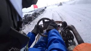 Зимний картинг, 13032022, Половинное, Минск 125, 1 заезд