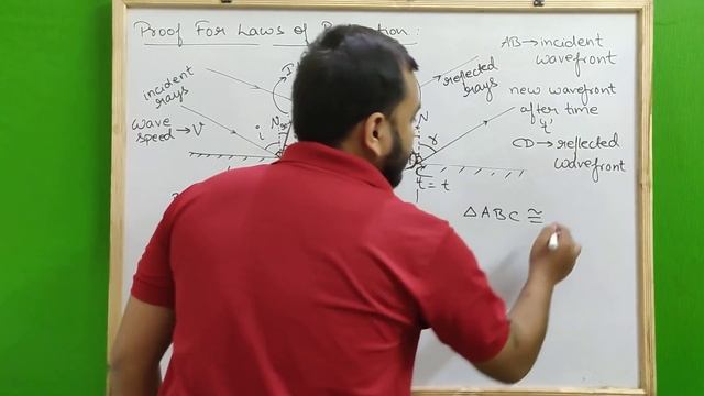 Wave Optics 02 II Proof For Laws Of Reflection & Laws Of Refraction By Huygens Principle смотреть онлайн