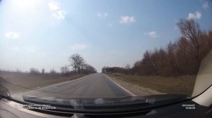 Пожар по дороге из Курска в Рыльск