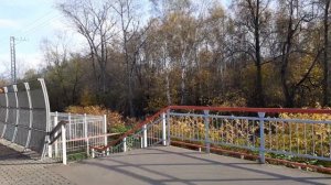 Москва 3273 ж/д станция Кусково (будущая станция МЦД D4) осень день