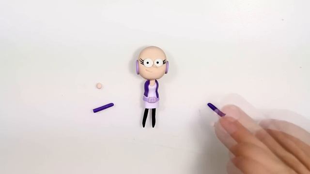 Мастер-класс: Пасифика из глины FIMO kids / Pasifica -polymer clay tutorial смотреть онлайн