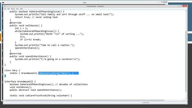 Learn Java Programming - Interface: Static Methods Tutorial - Java 8+