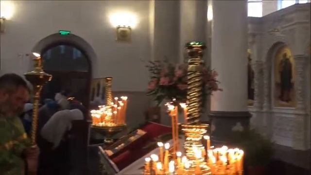 Вечерняя служба в канун праздника Вход Господень в Иерусалим. ВИДЕО обзор смотреть онлайн