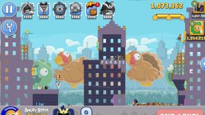 Level 9 - HighScore Walkthrough  POWER-UP Angry Birds Friends ThanksPigging Tournament 1320 24-11-2