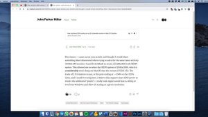 HiDPI Mode on 3440x1440 (135% Scaling) macOS Catalina (2020)