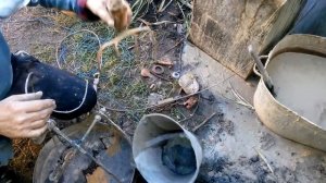 Грейфер для чистки колодца самодельный 2