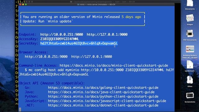 Wearables Integration with Minio, Spark and Uniconnect смотреть онлайн