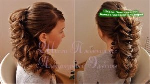 Курс плетения кос Курсы парикмахеров Объемные косы Косы для девочек Школа Плетения кос Александ
