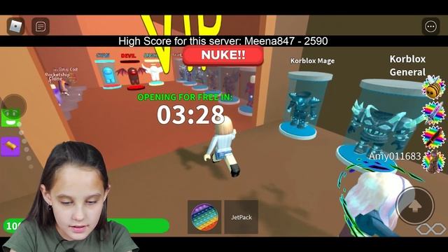 ИГРАЕМ В ROBLOX!!! ОЧЕНЬ СТРАШНО!!! БЕГАЕМ ОТ СВНИКИ!!! смотреть онлайн