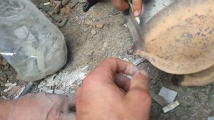 Хундай Акцент вырезание катализатора
