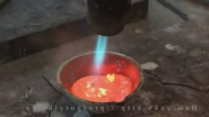 #ЮвелирНК ПЛАВКА СЕРЕБРА ГОРЕЛКОЙ ГБ 3