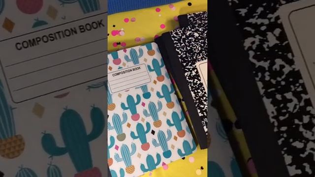 Back to school ? ! Блокноты ? и Американские тетради / Composition books ?