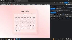 Calendar || HTML || CSS || JAVASCRIPT