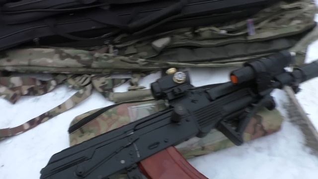 АК366 Ланкастер-03 с пламягасителем