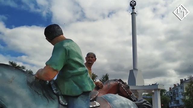 Петропавловск за несколько минут. Северный Казахстан.