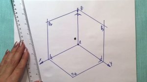 Проецирование точки. Пространственная модель