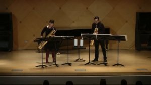 Black - Marc Mellits (two baritone saxophones)