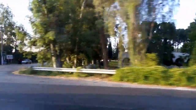 Дорога от аэропорта Антальи до Аланьи.  Турция.  Без комментариев