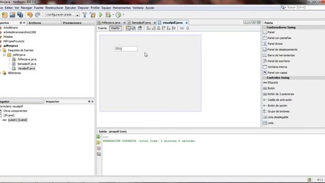 Crear un pdf con java ó desde java con netbeans смотреть онлайн