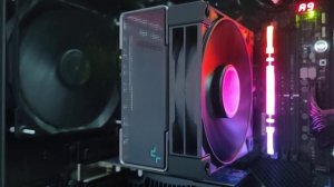 Видео работы вентилятора процессорного кулера DEEPCOOL AK400 ZERO DARK 1564 rpm