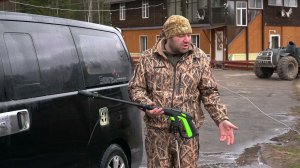 Аккумуляторная техника Greenworks в программе Охота по правилам в мае 2022 года