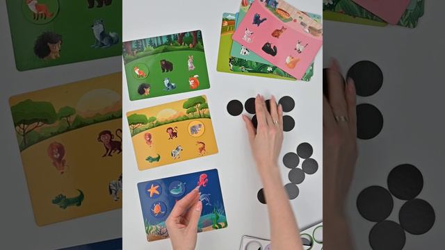 Магнитное ЛОТО "Животные" от Харди Гарди смотреть онлайн