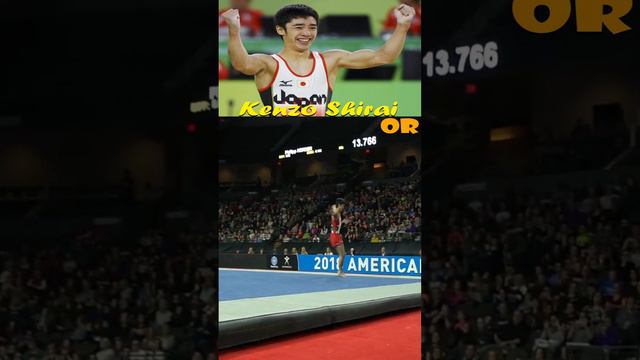 Kenzo Shirai de Japón “Campeón en Ejercicio de Piso”