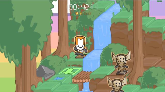 Castle Crashers Варвар, выйди вон! #1 Установил рекорд в одну минуту