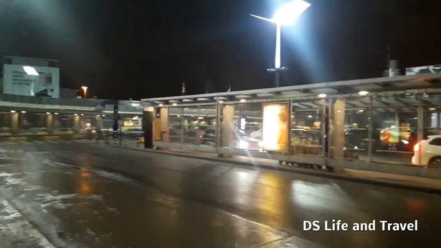 На автобусе из аэропорта Вантаа до центрального жд вокзала Хельсинки