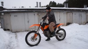 KTM SX-F 450 2013 182мч (состояние после эндуро покатушек)